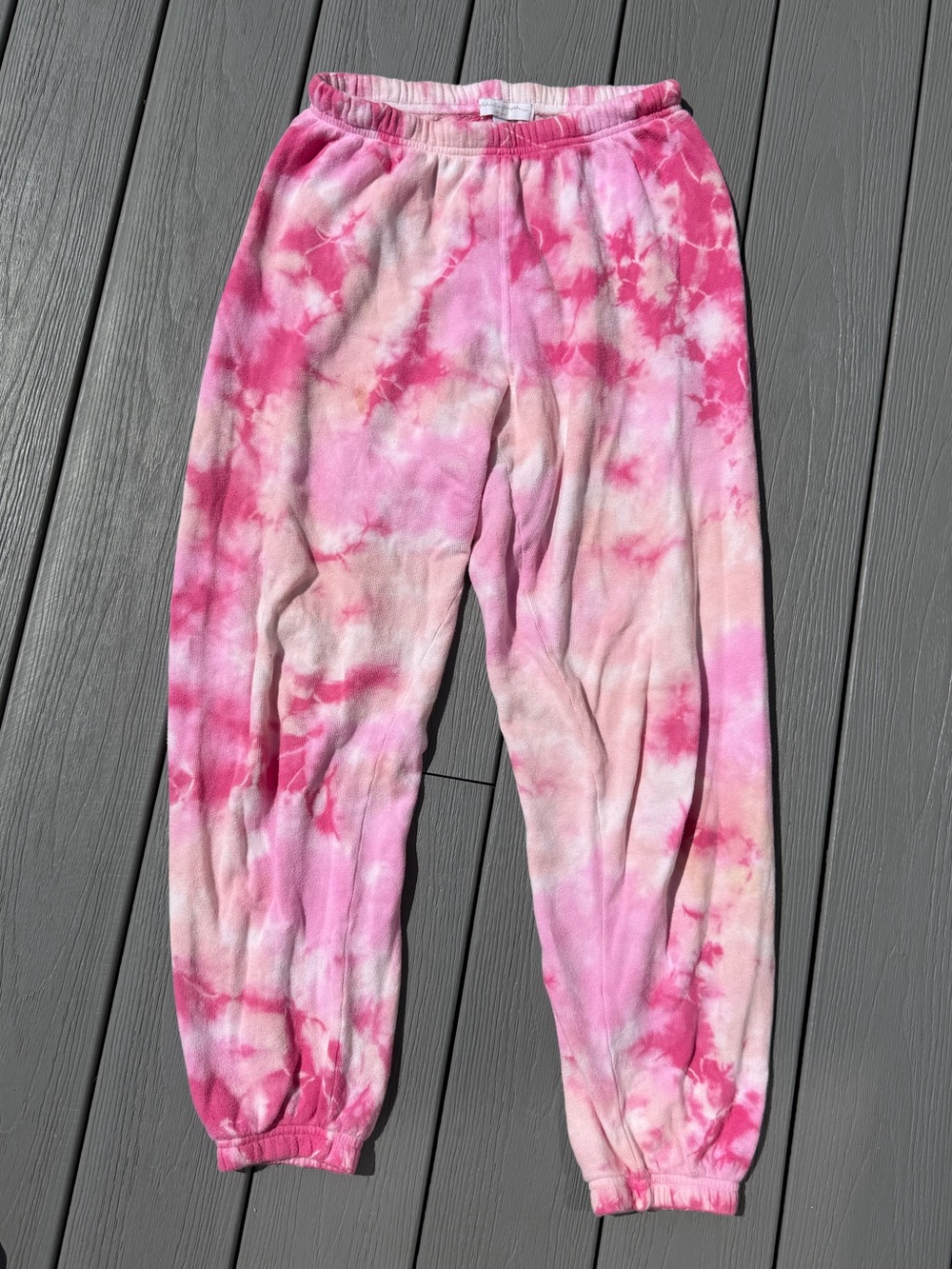 Spiritual Gangster Pink Tie-Dye Sweatpants